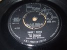 SPINNERS - SWEET THING - TAMLA MOTOWN - TMG 514 - 1964