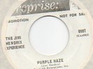 JIMI HENDRIX EXPERIENCE-Purple Haze promo 45 mono mixes
