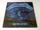 Metallica Ride The Lightning Original Megaforce LP 1984