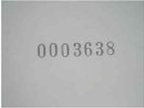 THE BEATLES White Album Vinyl LP LOW NUMBER #0003638