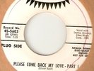 OLIVER BUSH PLEASE COME BACK MY LOVE NORTHERN SOUL hear