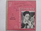 RARE EP Jean COCTEAU Signé & dédicacé 1962 PARFAIT ÉTAT