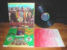 THE BEATLES Sgt. Peppers w/inserts 1967 LP  NO NEMS