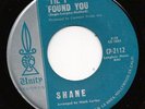 Shane 45 UNITY Til I Found You Bob Bogle Ventures 1962