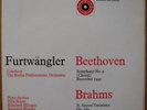 FURTWANGLER Beethoven/ Brahms UNICORN 100/101 2 LP