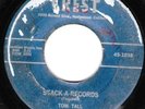 TOM TALL & TOM KATS Stack-A-Records CREST Rockabilly