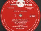 RCA RED SEAL SB 2125 BERLIOZ OVERTURES - MUNCH / BSO