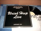 URIAH HEEP  LIVE 2-LP +10 PAGE COLOUR  PROGRAME MINT