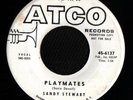 TEEN ROCK 45 SANDY STEWART PLAYMATES ATCO PROMO HEAR