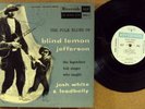 BLIND LEMON JEFFERSON The Folk Blues RIVERSIDE 1014 10