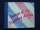 Songs of the Fighting Allies Set Virtually Unused WWII