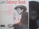 ? JOHNNY CASH Now Heres LP Original  1St AUSSIE LONDON?