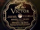 Memphis Jug Band-Victor 21185 Kansas City Blues