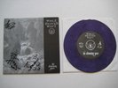 WHILE HEAVEN WEPT: signed purple vinyl 7