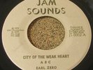 REGGAE 45 EARL ZERO City Of The Weak  JAM SOUND Records