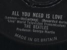 The BEATLES All You Need Is Love **CONDENSED LABEL** 7