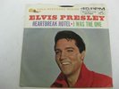 Elvis Presley  45 Promo Record Heartbreak Hotel