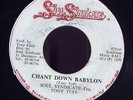 Tony Tuff Chant Down Babylon JA orig 45 Listen