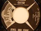 JEWEL AKENS & EDDIE DANIELS 45 SILVER NM EDDIE COCHRAN