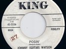 JOHNNY GUITAR WATSON - Posin. RARE New Breed RnB LISTEN
