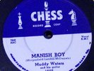 Manish Boy MUDDY WATERS R & B 78 Phonograph Record NR