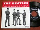 BEATLES She Loves You 45 on Swan w/Picture Sleeve PS 7