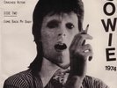 DAVID BOWIE RAREST 7'' 1974 LIVE RECORDING WHITE LABEL