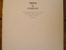 TRIOS BY COMPANY LP Derek Bailey Evan Parker INCUS Rare