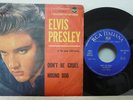 ELVIS PRESLEY 45 HOUND DOG DON T BE CRUEL BLUE ITALY