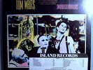 TOM WAITS SWORDFISHTROMBONES MINT PROMO LP w/TIME STRIP