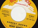 NORTHERN SOUL 45 RPM - DICKIE WONDER on SOUND OF SOUL