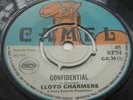 Lloyd Charmers – Confidential (Rare 1969 Camel 45)