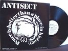 ANTISECT-OFFICIAL LIVE LP-UK-KBD-ANARCHIST PUNK-CRASS