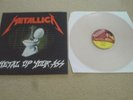 METALLICA METAL UP YOUR ASS LP 1ST PRESS CLEAR VINYL
