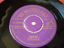 ELVIS PRESLEY, HOUND DOG, UK HMV PURPLE/GOLD 7