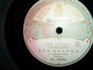 78 Greek rpm  1910 ATHENS recording Sta Salona