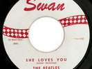 THE BEATLES She Loves You SWAN white label 1st press