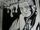 THE SPITS tour LP WHITE COVER hozac spider termbo PUNK