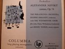 Prokfiev: ALEXANDER NEVSKY Cantata - ANDY WARHOL cover