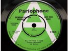 Beatles All You Need Is Love UK 1967 *DEMONSTRATION* 45
