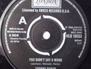Yvonne Baker – You Didn’t Say A Word (London 45)