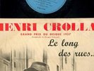HENRI CROLLA 25 CM LE LONG DES RUES guitar jazz