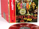 BEATLES sgt.pepper JAPAN orig LP RED VINYL [FREE P+P]