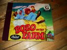 BOZO ON THE FARM BOZO THE CLOWN RECORD READER 1950