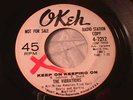 VIBRATIONS Keep On NORTHERN SOUL 45 RARE OKEH DJ HEAR