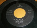 BEACH BOYS RARE X RECORDS LABEL #301 45 SURFIN B/W LUAH