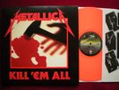 METALLICA - kill 'em all  LP * VERTIGO orange ltd. MINT