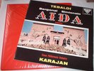 Verdi, Aida : Tebaldi & Karajan UK 3LP - SXL 2167-9