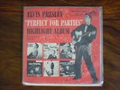 RARE EP ELVIS PRESLEY PERFECT FOR PARTIES SPA 7-37