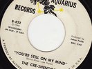 NORTHERN SOUL 45 RPM- THE CRE-SHENDOS on AQUARIUS